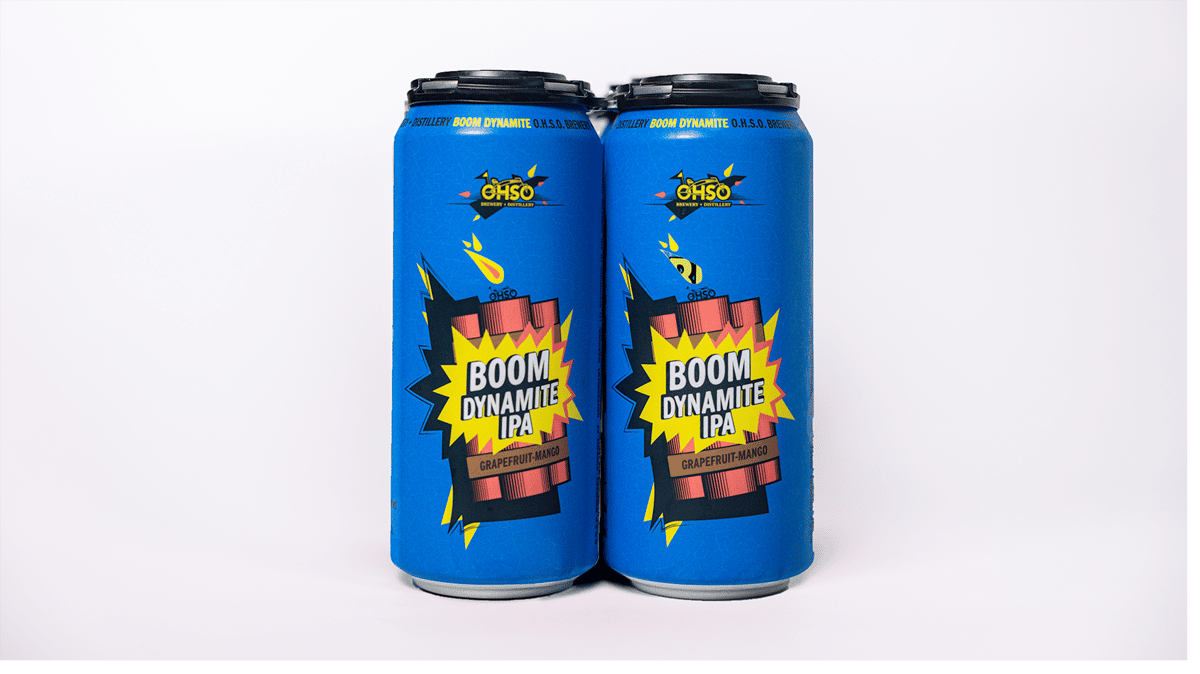 4pk Boom Dynamite - OHSO Brewery + Distillery