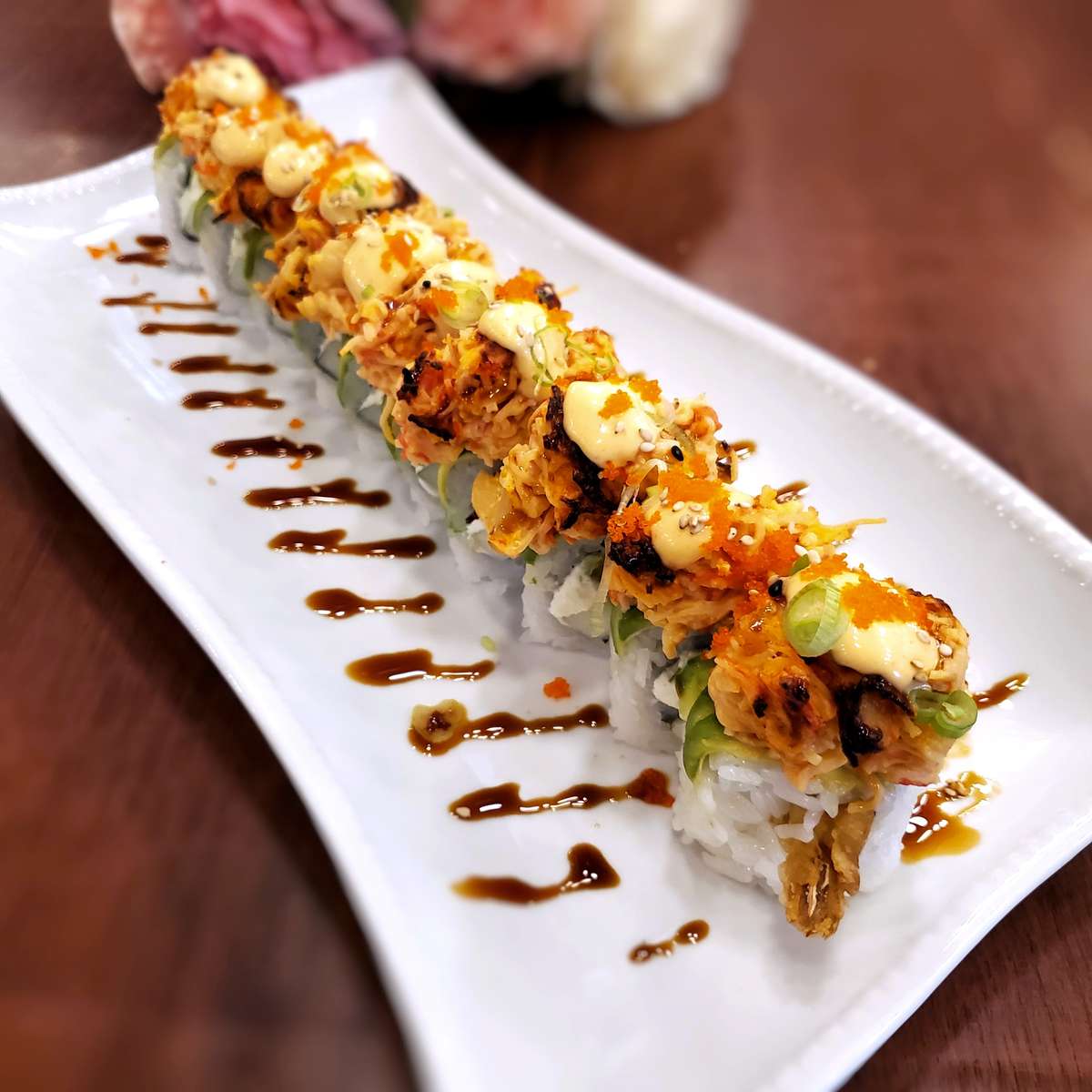 Emerald Roll Sushi Menu Roy's Sushi Thai & Grill