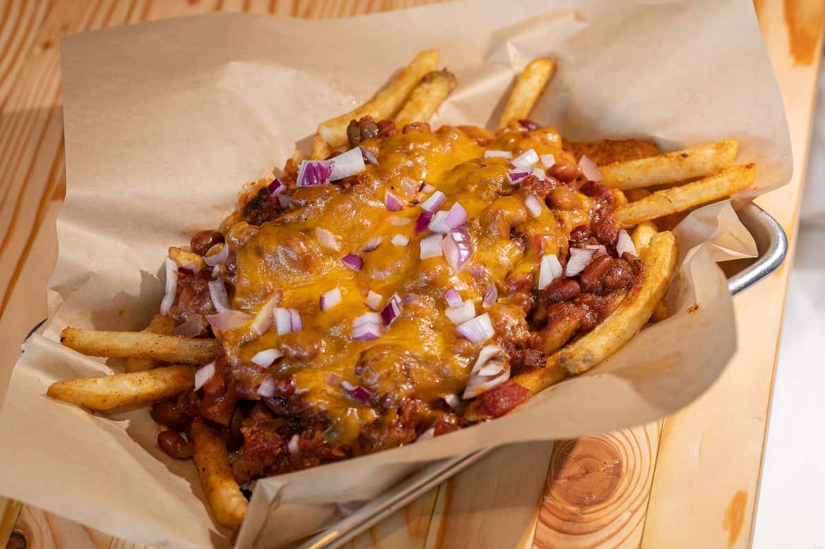 Chili Cheese Fries - Menu - Brushfire Bbq - Barbecue Restaurant In Az