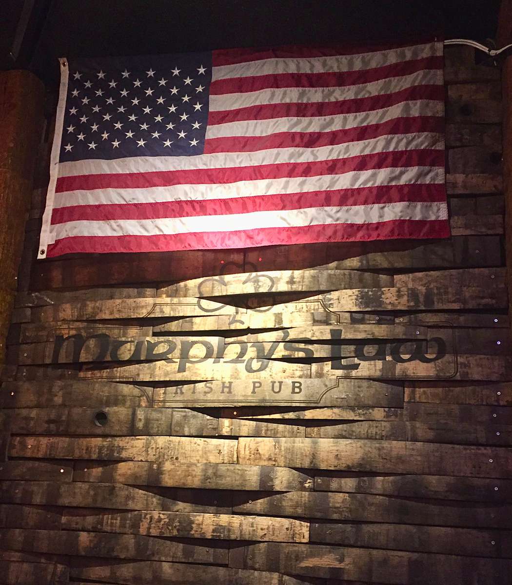 USA FLAG on Wall