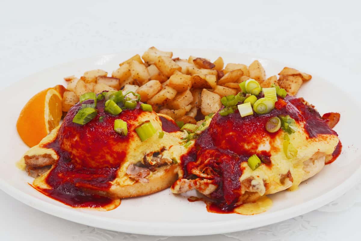 Cuba Southwest Eggs Benedict