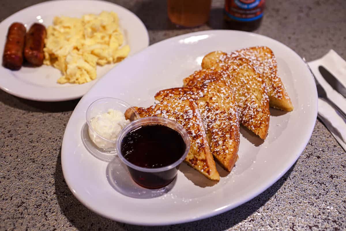 Manhattan Breakfast French Toast or Waffle