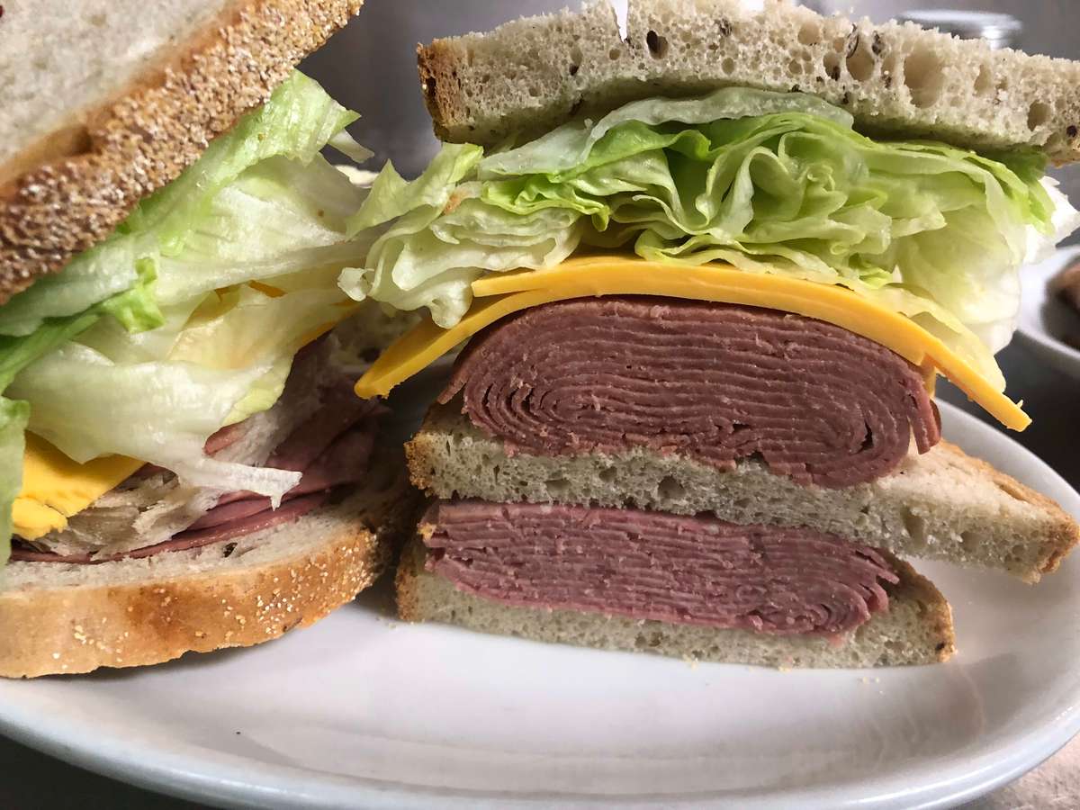 31. Salami, bologna, American cheese