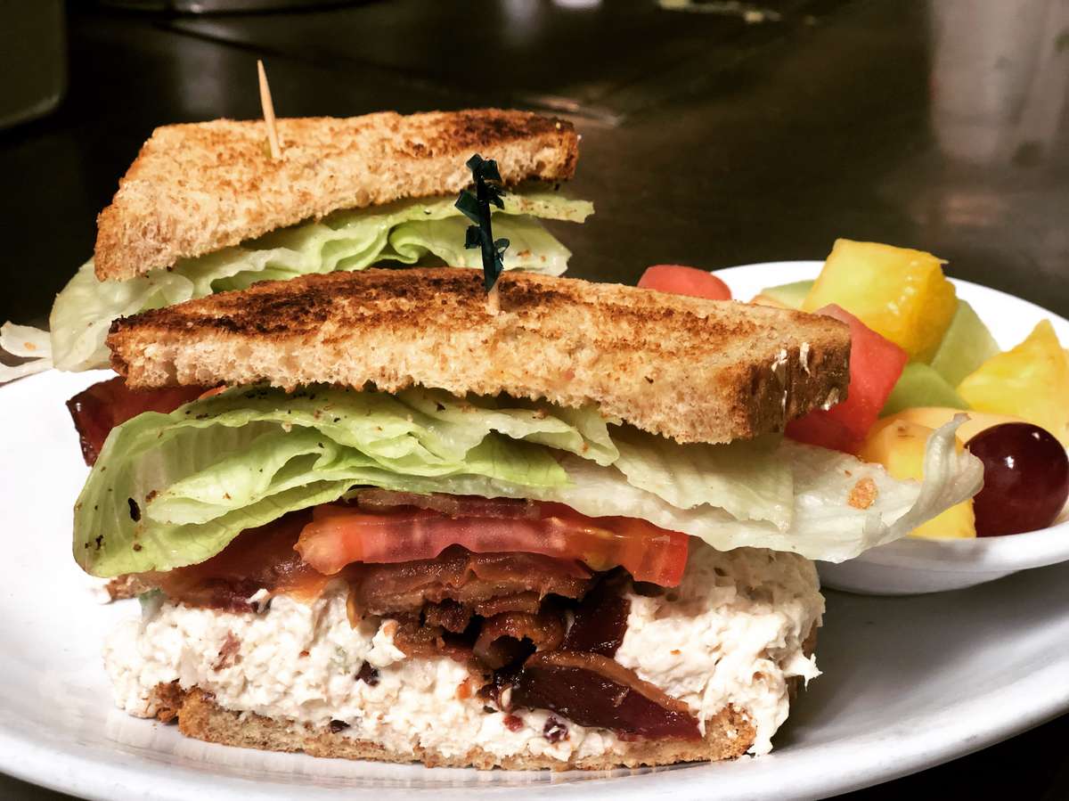38. Chicken salad, bacon