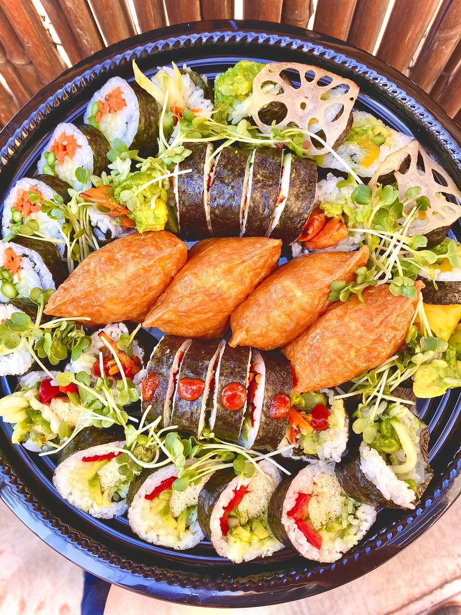 Vegan Sushi Tray