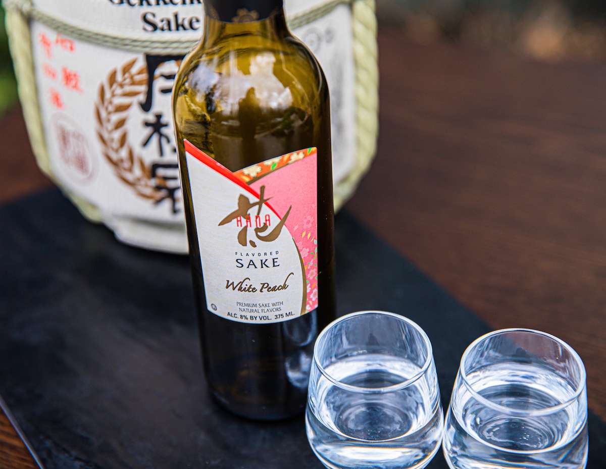 BT Hana Fuji Apple Sake, Beer and More Orenji Sushi & Noodles