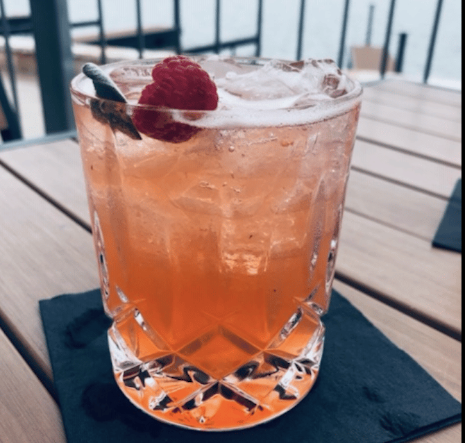 Raspberry Sage Margarita