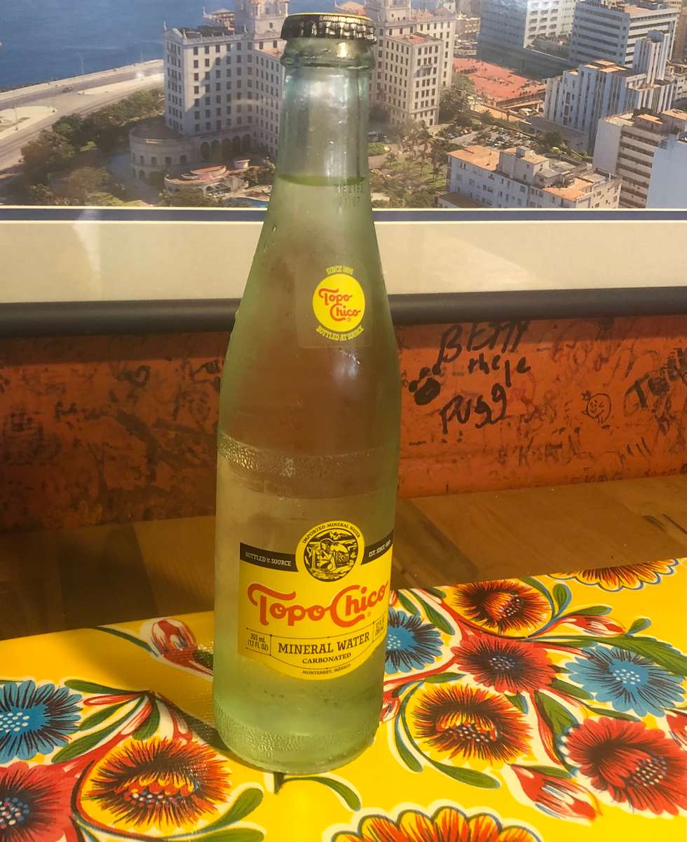 Agua Minerale / Sparkling Mineral Water - Victor's 1959 Cafe