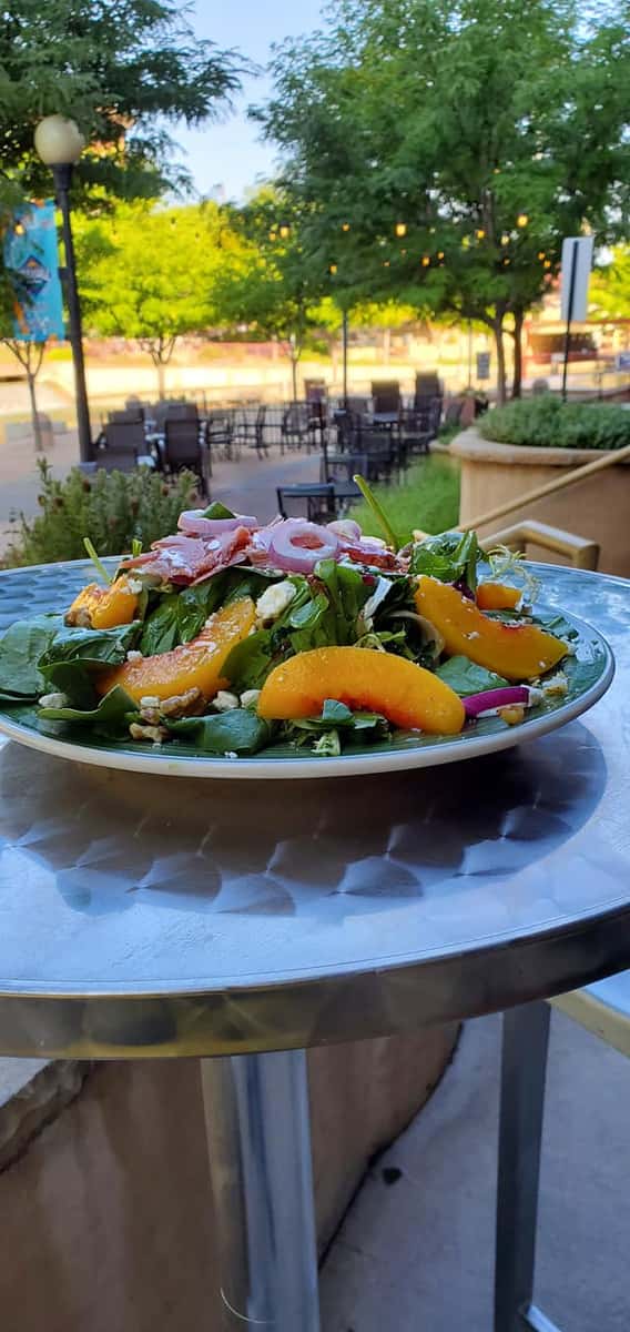 Grilled Peach Salad