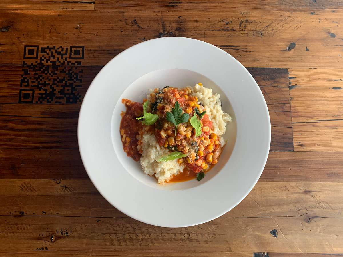 roasted tomato & risotto