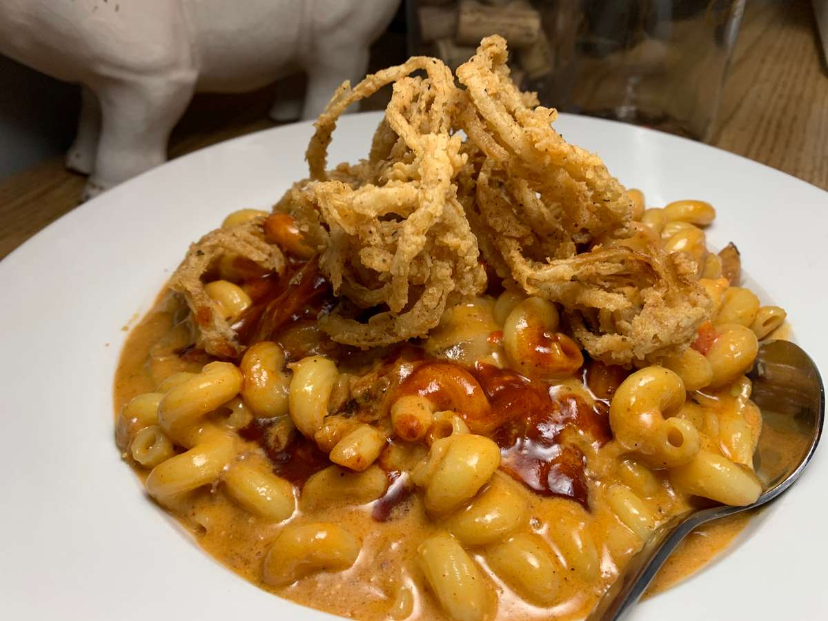 porky mac & cheese