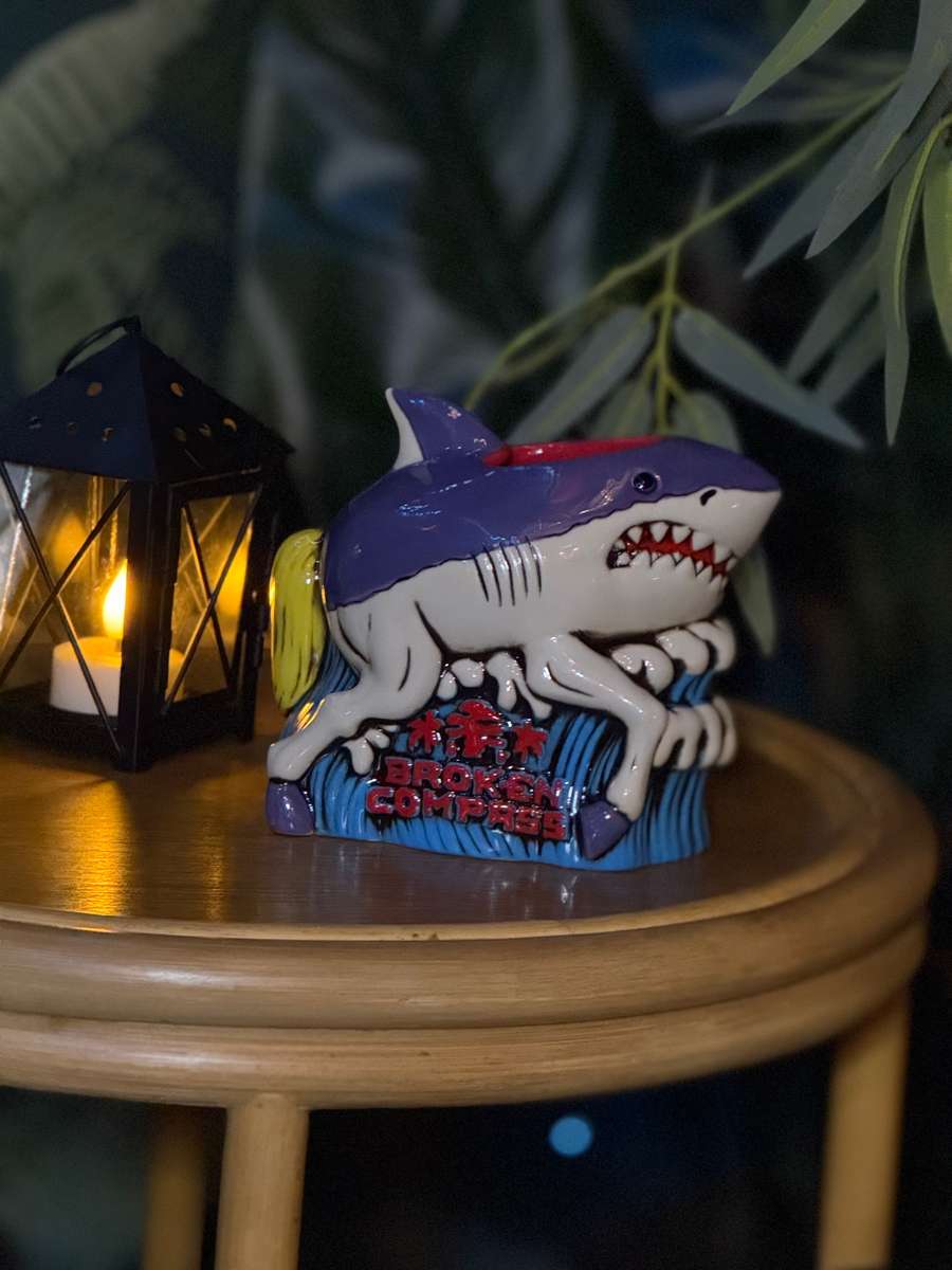 Broken Compass Hork Mug by Big Toe - Broken Compass Tiki - Tiki