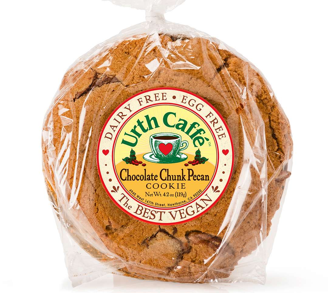 Vegan* Chocolate Chunk Pecan Cookie - Urth Caffé - America's First
