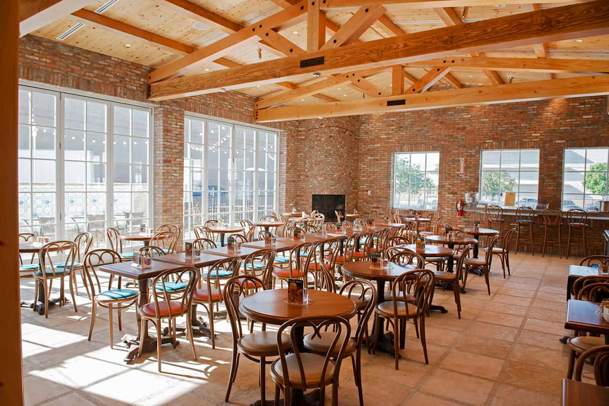 interior dining area