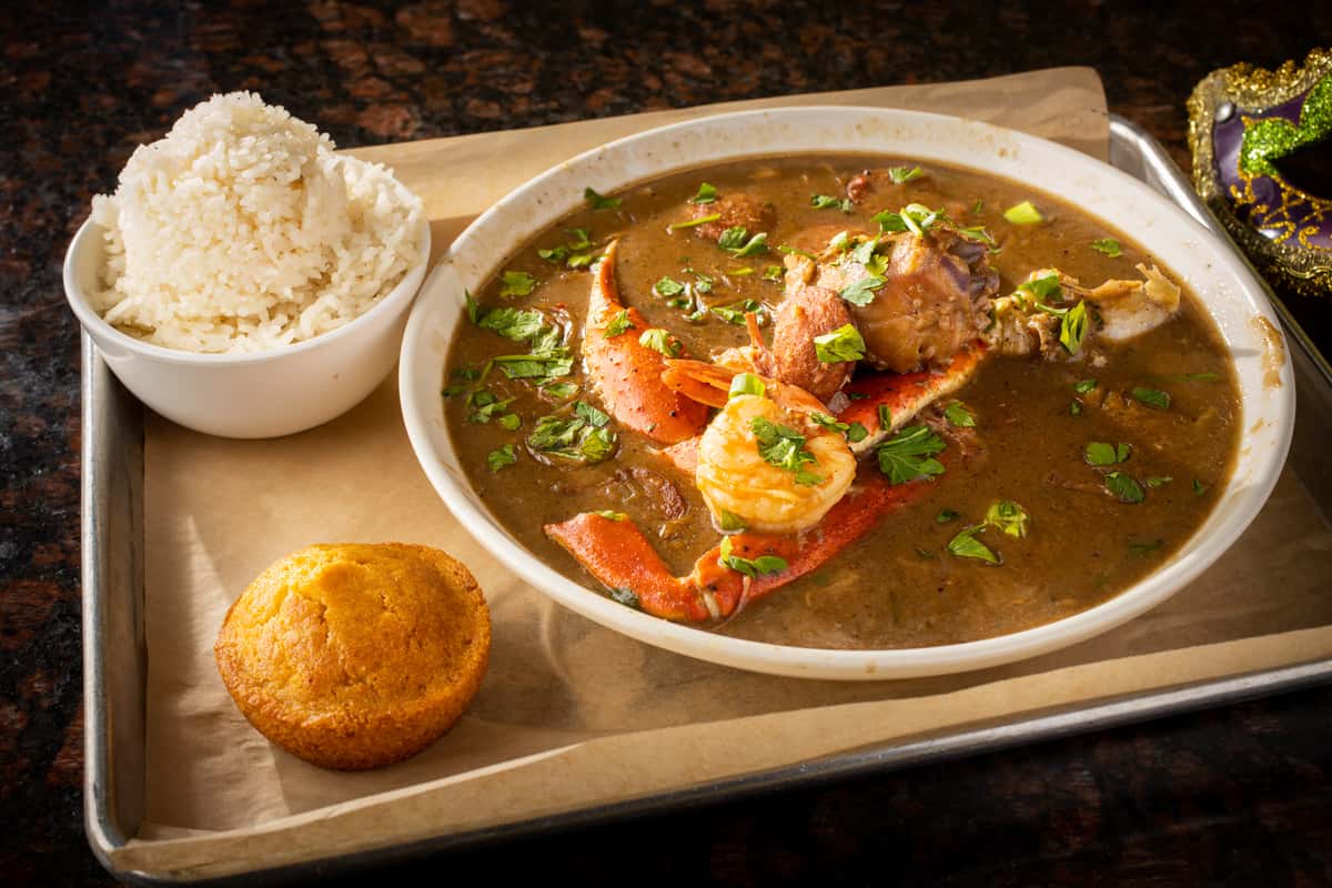 Seafood Gumbo Menu Sharon's Creole Kitchen Creole Restaurant in Murrieta, CA