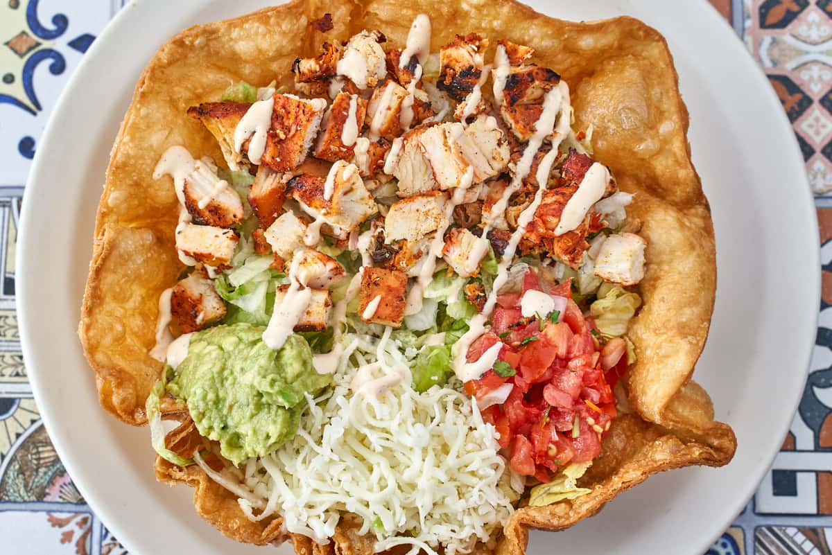 Taco Salad Bar