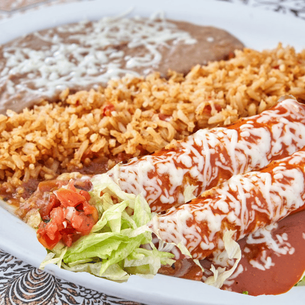 Two Enchiladas