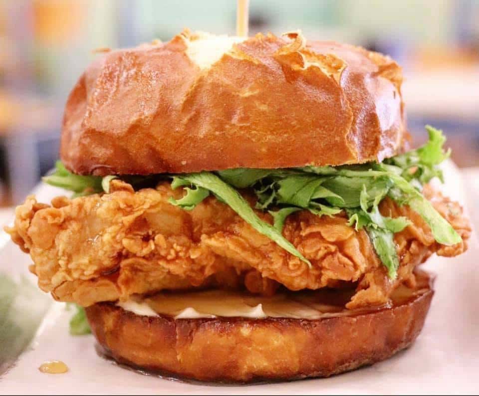 Hot Honey Chicken Sandwich