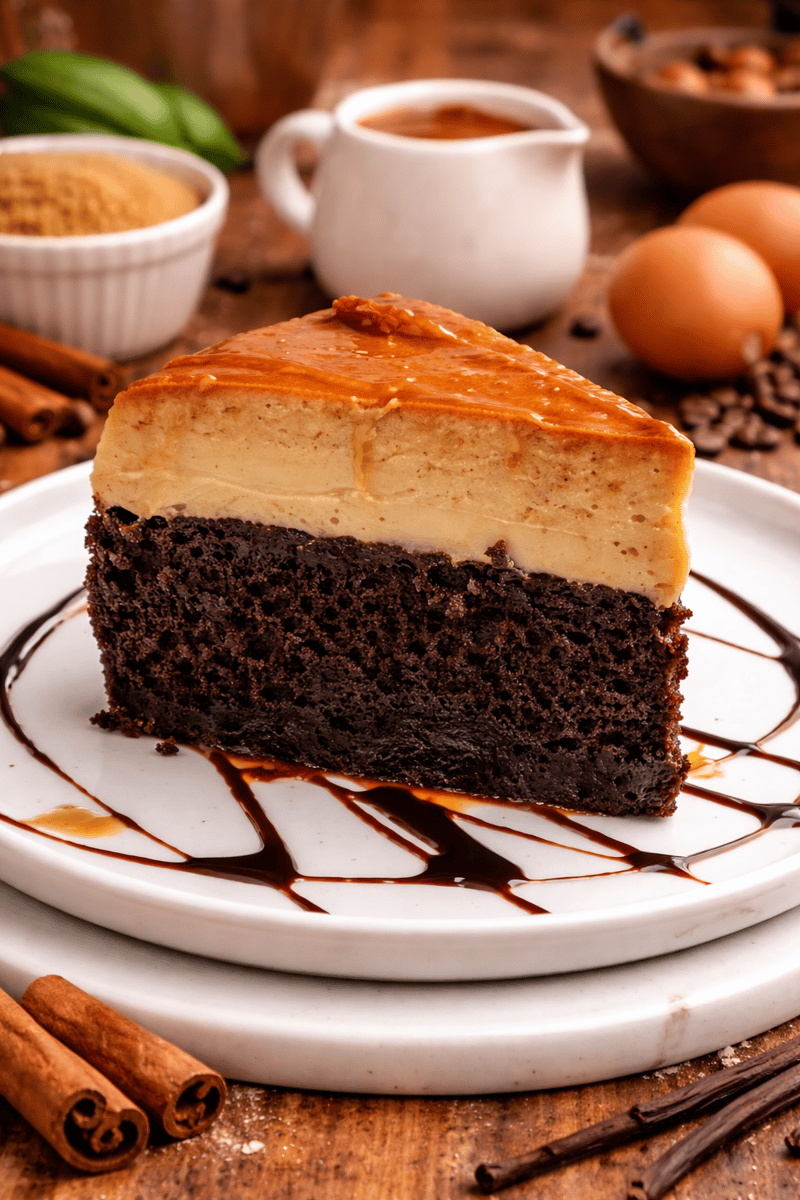 Choco Flan - Mammitas Coffee, Food, & Catering - Latin American