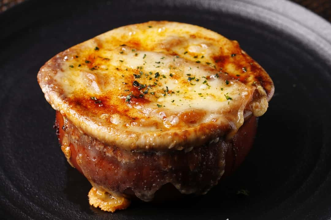 Crock of Baked Onion Soup - Kennedy's Restaurant - American
