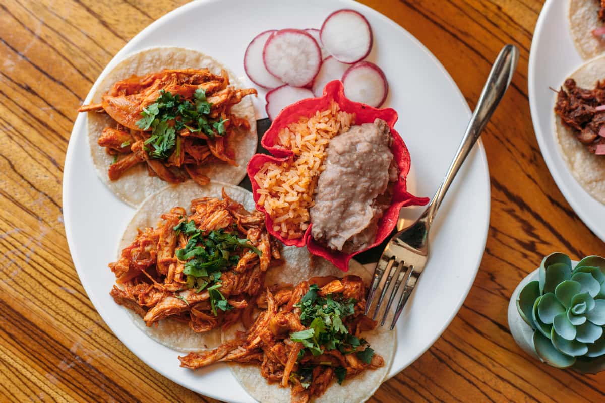 Tinga de Pollo Taco