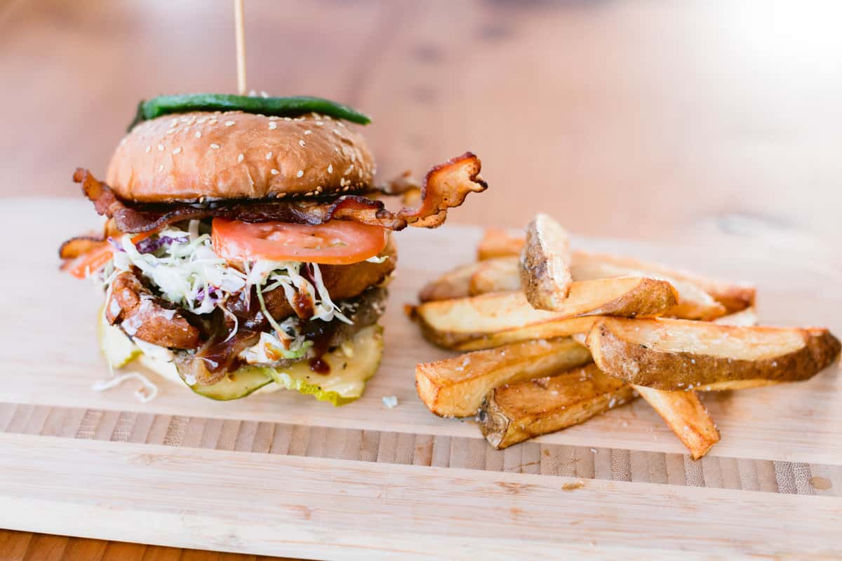 Burger and Fries