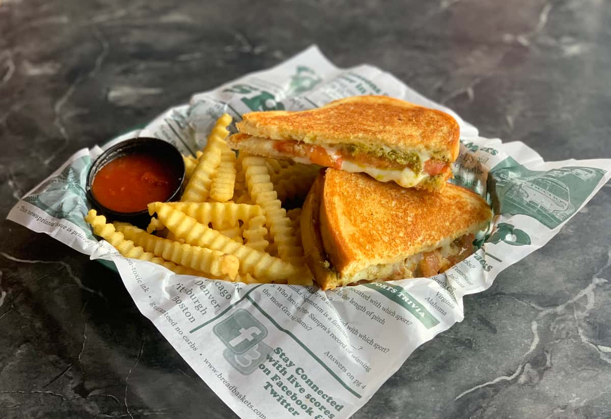 Caprese Grilled Cheese