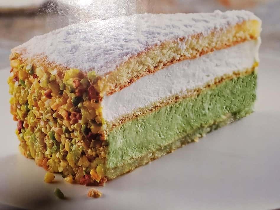 Ricotta & Pistachio Cake