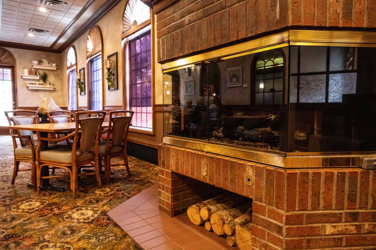fireplace
