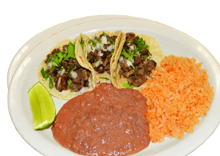 3 Taco Plate