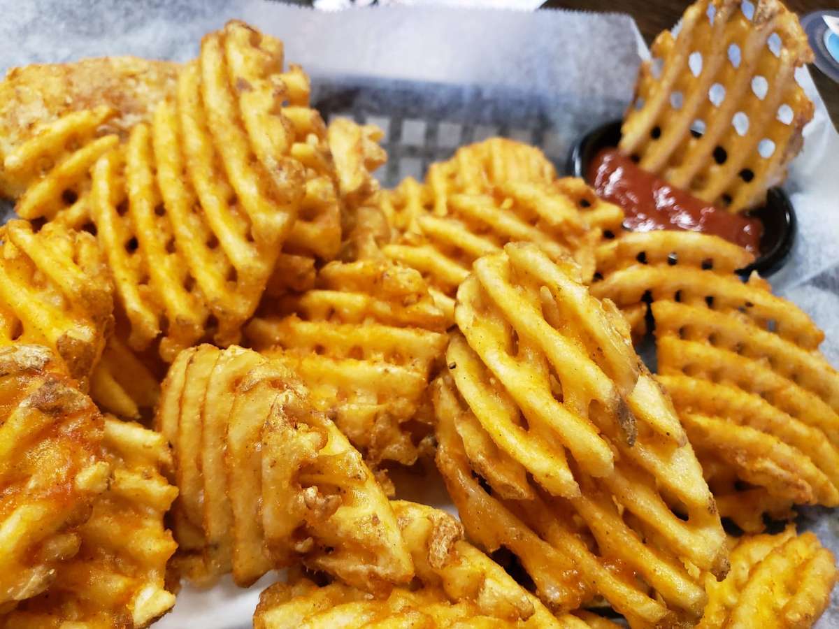 Seasoned Waffle Fries