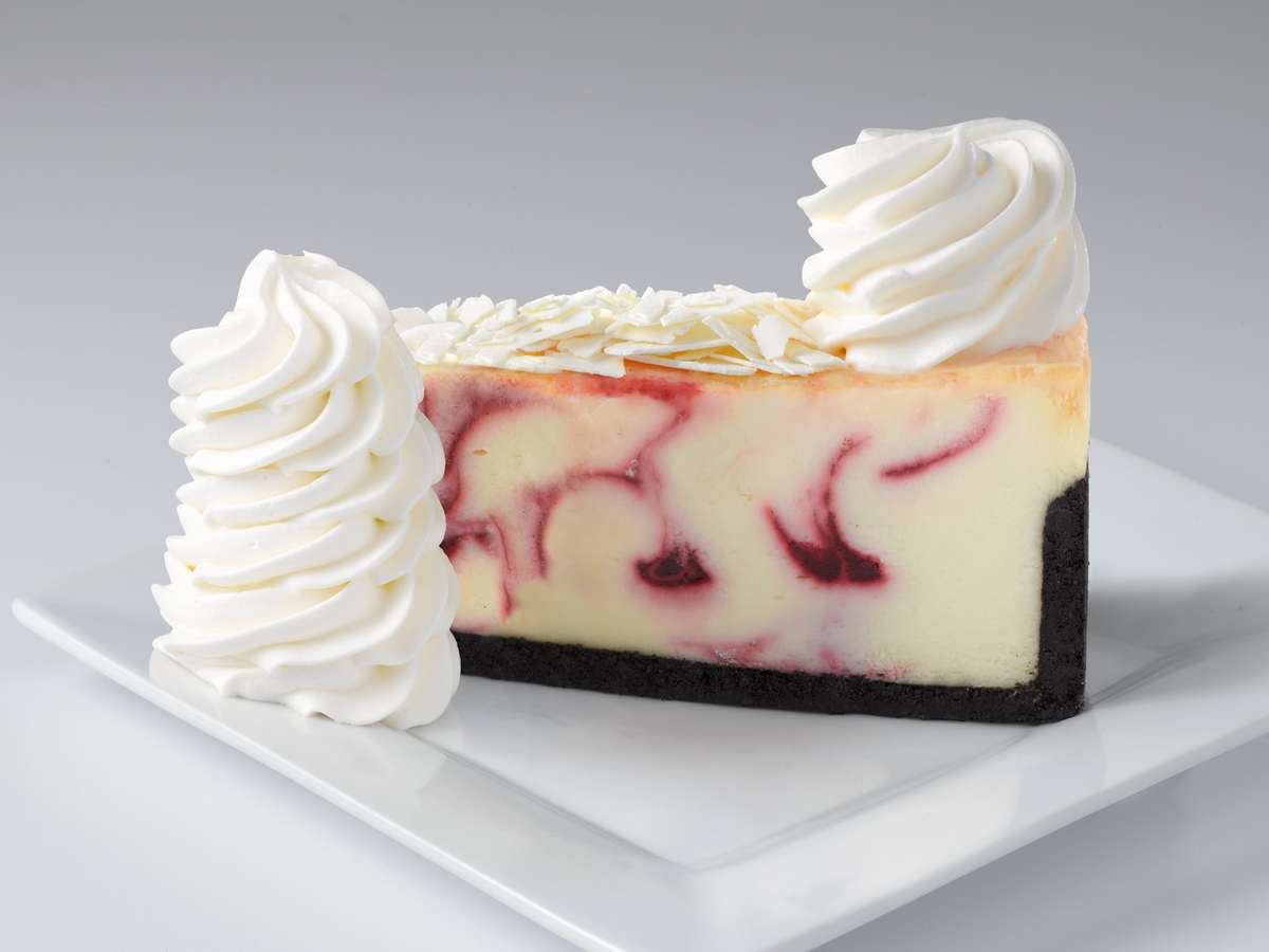 White Chocolate Raspberry Cheesecake