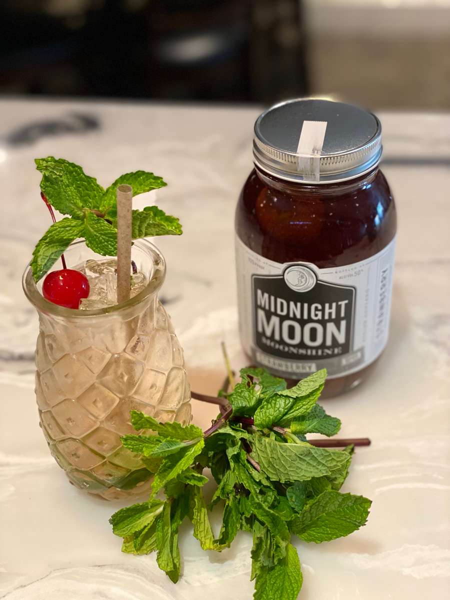 Strawberry Moonshine Sipper