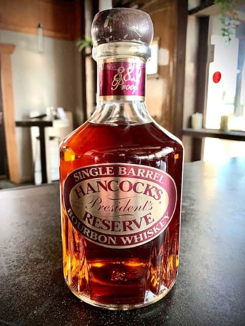 Hancock's President's Reserve - /pôr/ wine house - Tapas