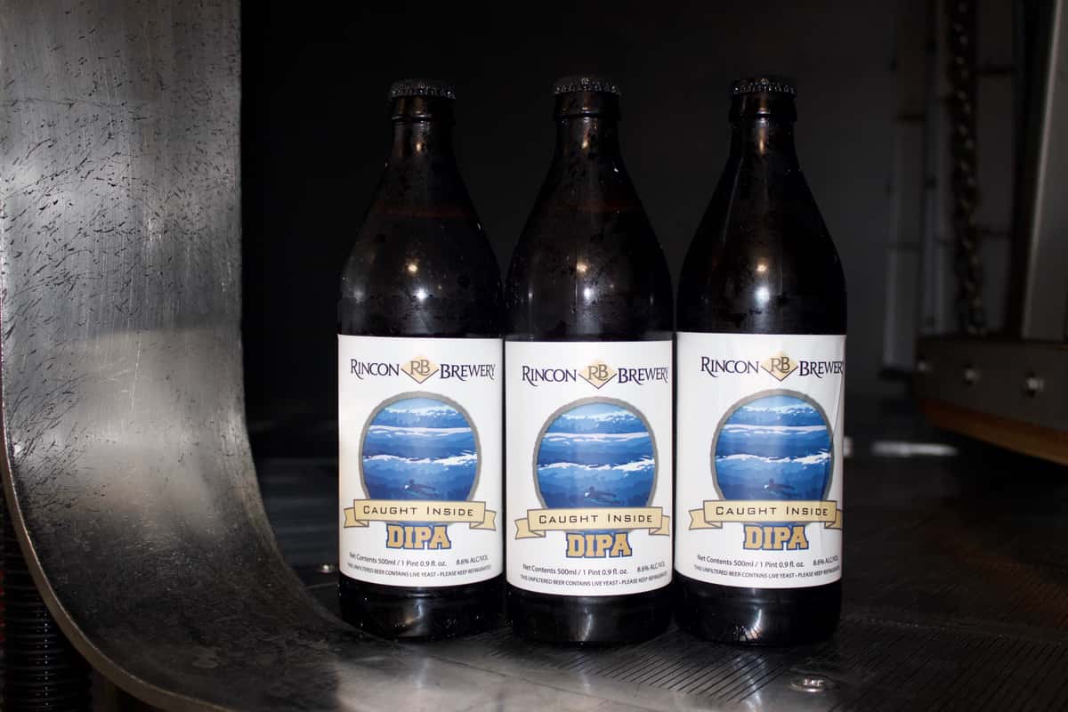 Caught Inside DIPA Bottle