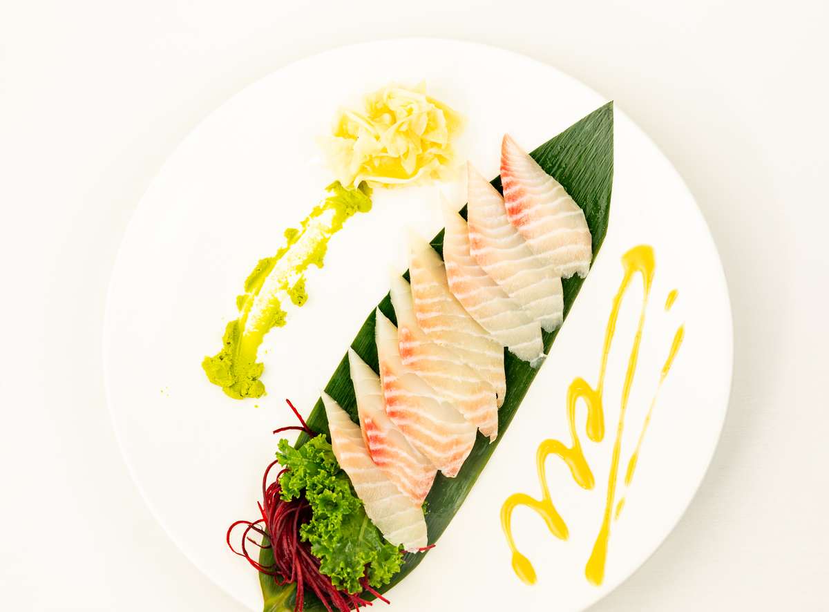 Red Snapper Sashimi - Zen Japanese Grill & Sushi Bistro - Sushi