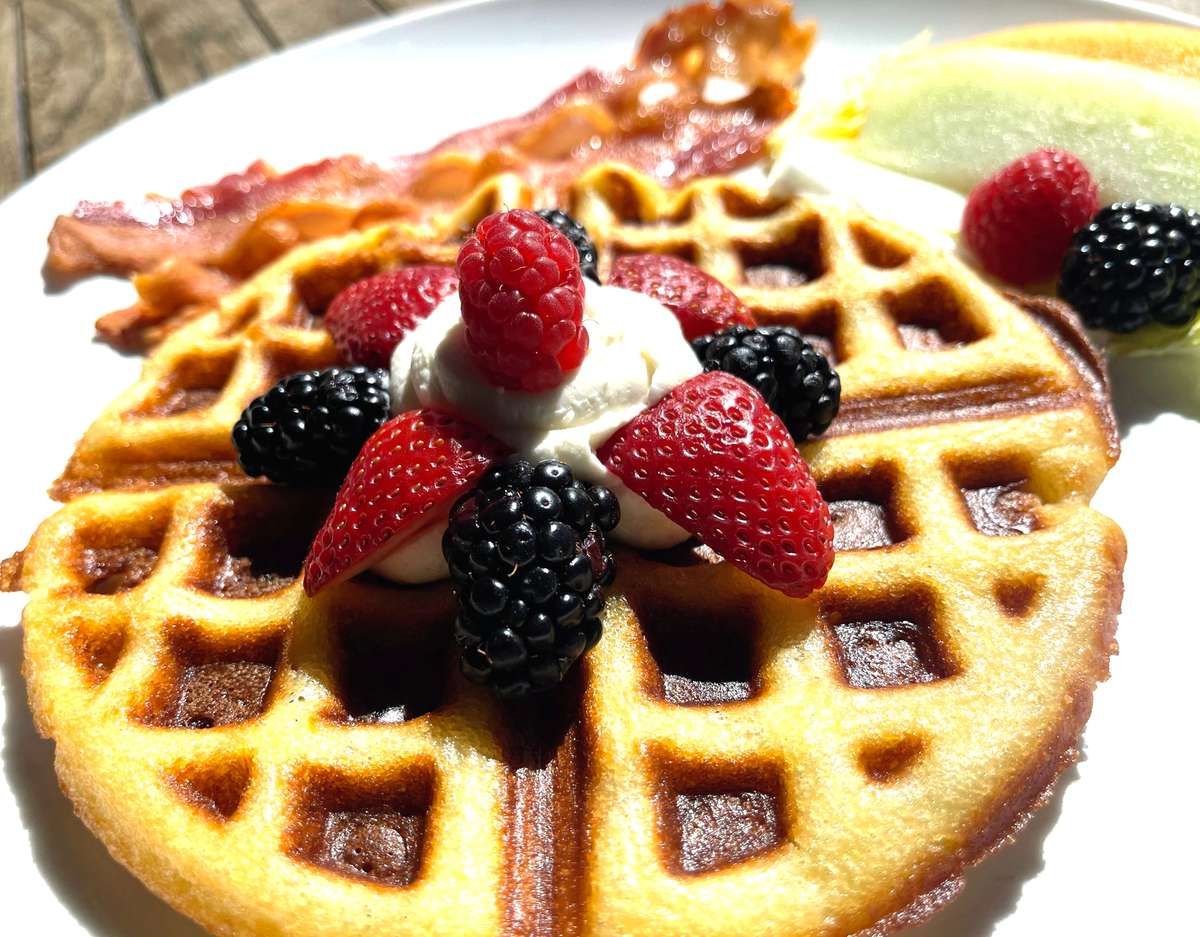 Berry Belgian Waffle