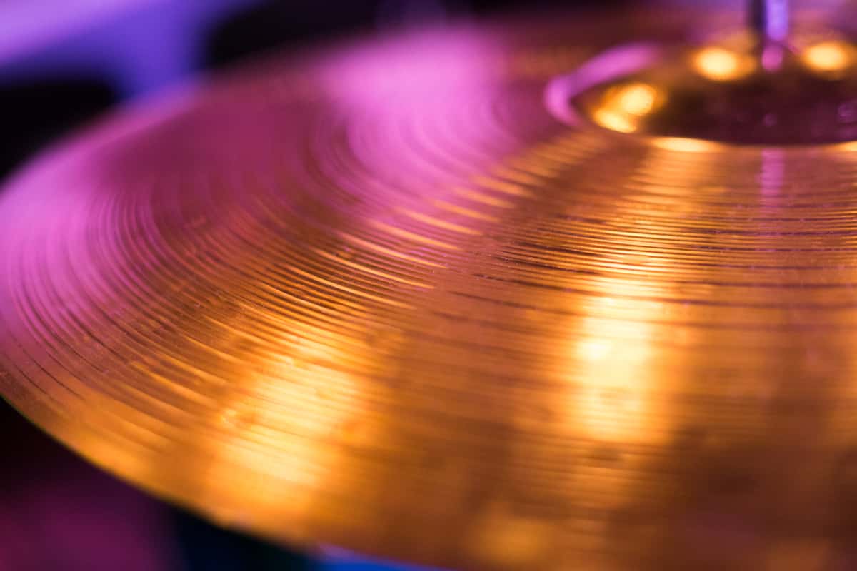 cymbal closeup