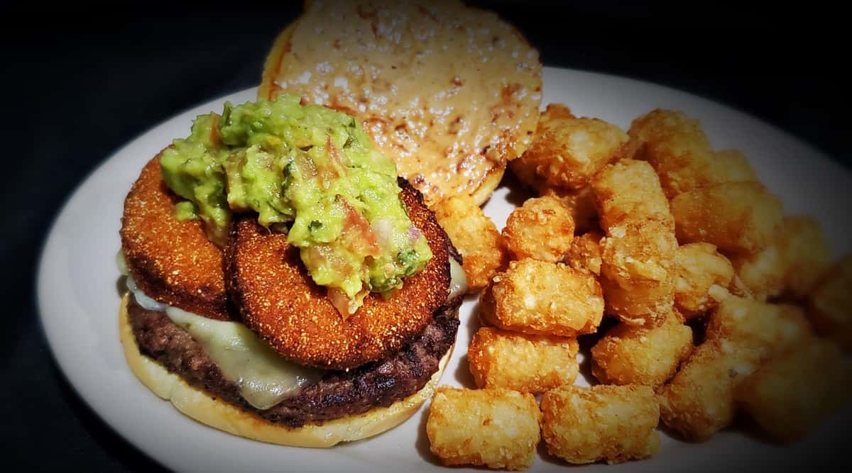 Southern Fried Green Tomato Burger