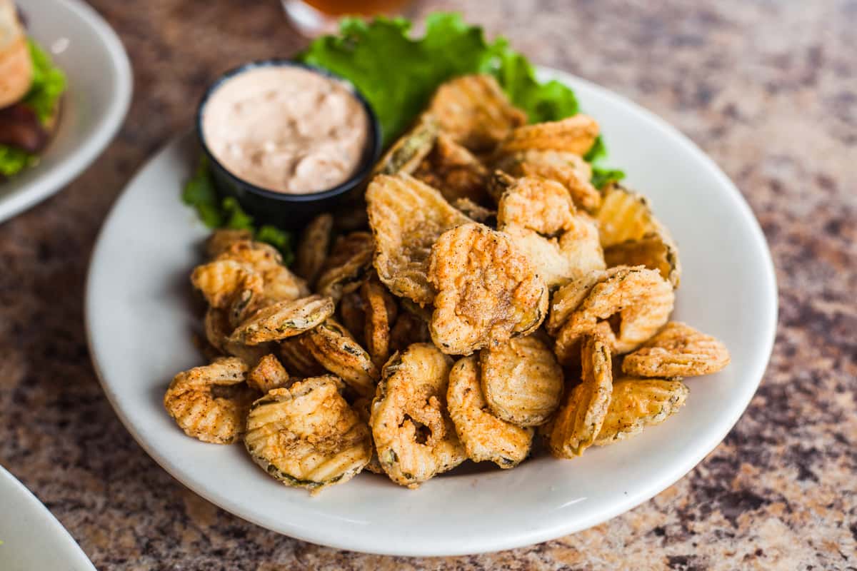 DeepFried Pickles Menu Bruno's Family Restaurant & Bar American
