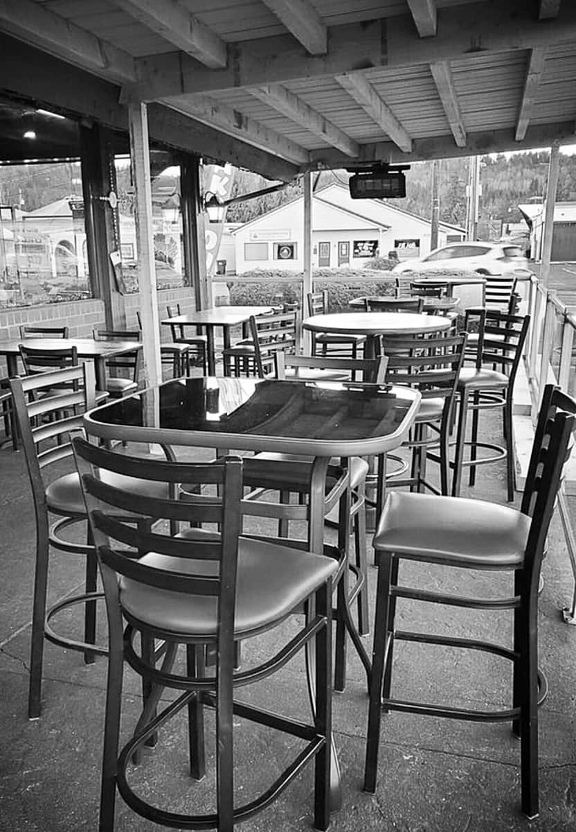 New heated covered patio