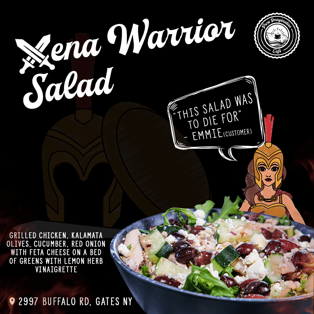 Xena, Warrior Salad