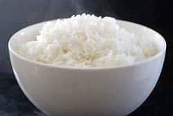 White Rice Pan