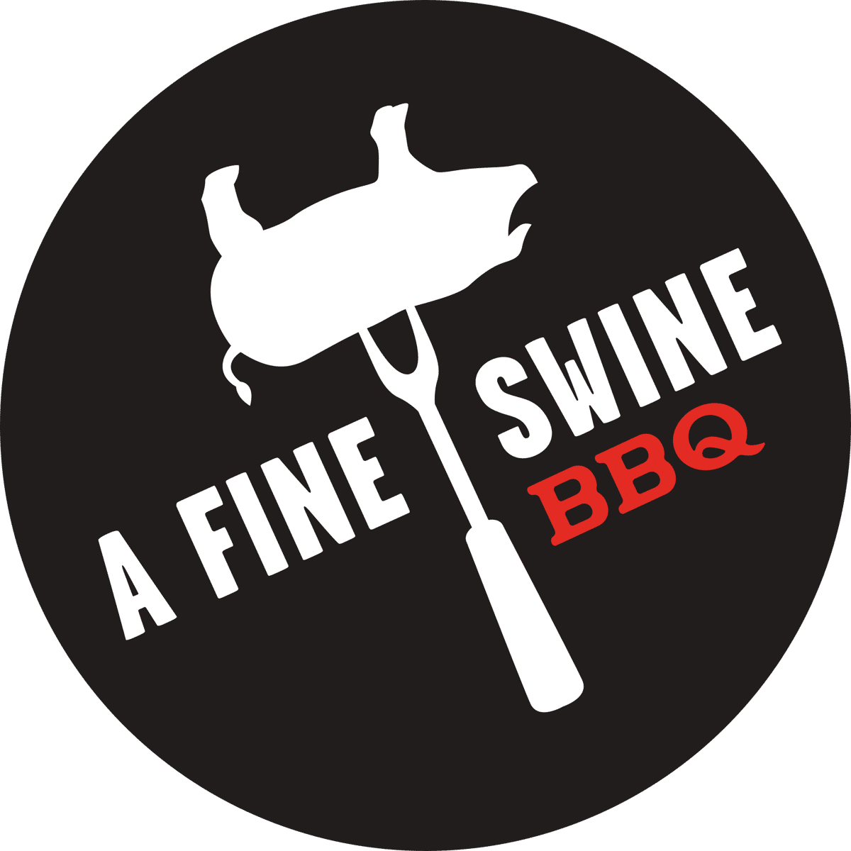 A Fine Swine BBQ Logo