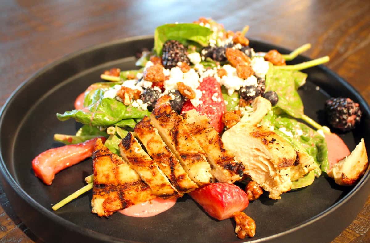 Spinach Berry Salad