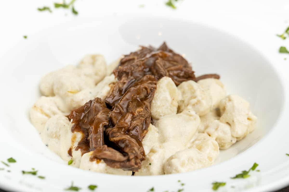 Gnocchi With Braised Short Ribs