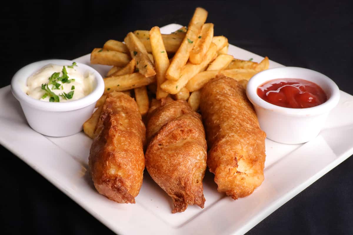Beer Battered Cod Fish and Chips