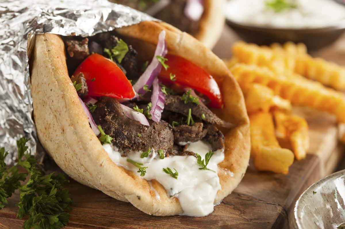 Lamb & Beef Gyro Pita