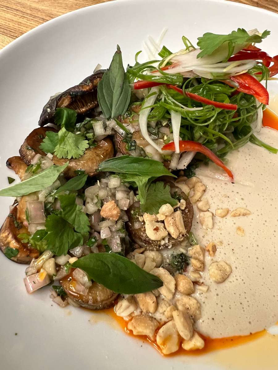 Grilled King Oyster Mushrooms