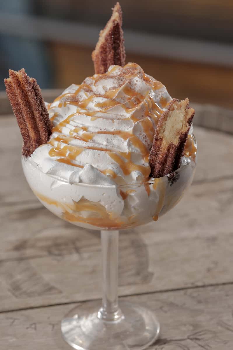 Churro Sundae Desserts Cien Agaves Mexican Restaurant in AZ